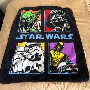 star wars fleece throw blanket
